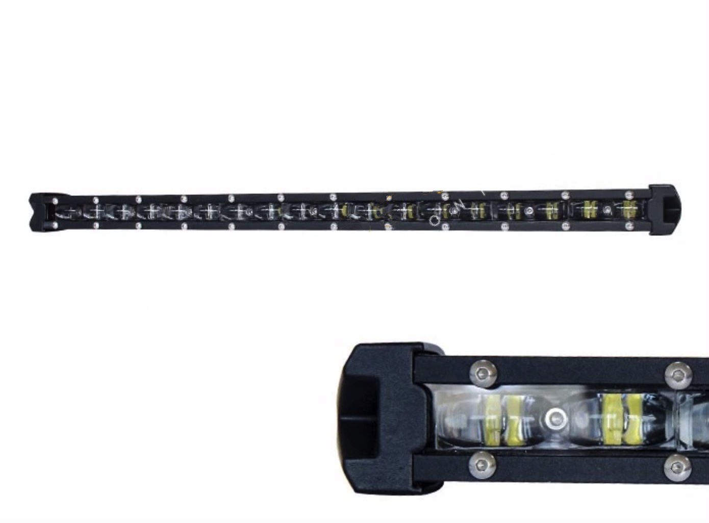 42 Inch LED RGB Light Bar Dual Row 240 Watt Combo Ultra Accent Series  Quad-Lock/Interlock